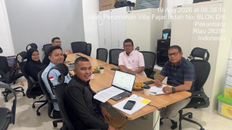 Meeting Koordinasi dengan PT. Riau Petroleum Rokan
